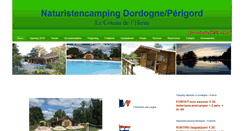 Desktop Screenshot of naturisme-dordogne.com